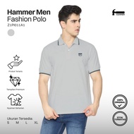 Hammer Men Fashion POLO Z1PI011A1 | T-Shirt Gray Short SleevePOLO