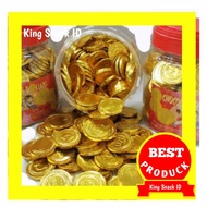 DOLLAR COIN GOLD CHOCOLATE / DOLLAR CHOCOLATE 200PC-GOPEK COIN CHOCOLATE 125PC - 1 coin jar