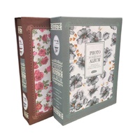 5R Photo Album 200pcs 5x7 Album Book for 7 inch Photoes Photobook with Box Retro Flower Design