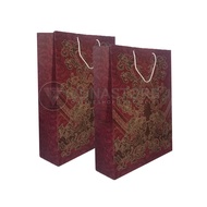 PAPER BAG COKLAT POLOS & PAPER BAG MOTIF BATIK