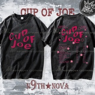 24h Shipping N9THNOVA CUP OF JOE High-quality Tour Fan Washed Cotton Unisex T-shirt 2