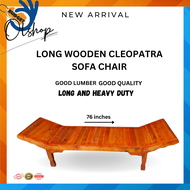 Wooden Cleopatra Chair / Sofa Long Good Lumber
