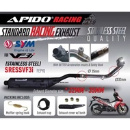 EXHAUST APIDO EXHAUST STANDARD RACING FOR SYM VF3I 32MM-35MM