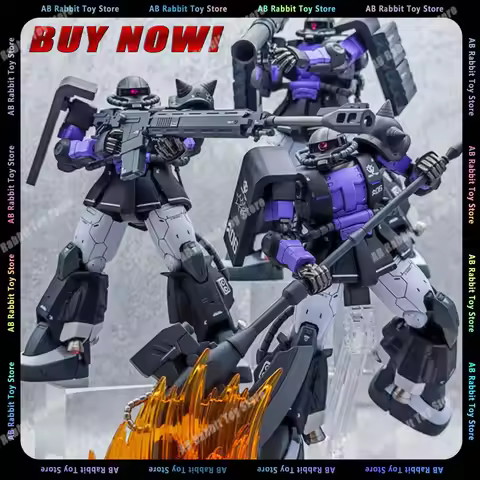 Zaku Black Tri-Stars Hg 1/144 Gto Mark Rabbit Mk-Ii Assemble Model Kit Mecha Toys Decorate Children'