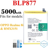 Battery For Realme 8i C30 C31 C35 RMX3151 Battery BLP877 Battery