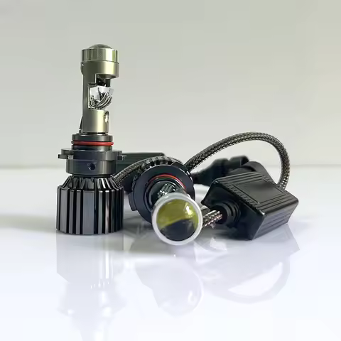 H4 LED Laser Lens H7 LED Light H11 LED Headlight Bulb Mini Lens Projector 9005 HB3 9006 HB4 H10 120W