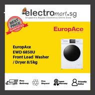 EuropAce EWD 6850U Front Load  Washer  / Dryer 8/5kg