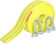 4m 5tons Car Van Tow Rope Hook Heavy Duty Road Recovery Pull Towing Strap E7CA (Color Name : Yellow)