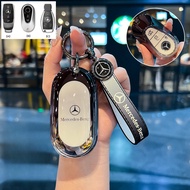 Car Key Cover Case Remote Key Protector Holder For Mercedes Benz Maybach S580 A-B-C-M-CLA-CLS-E-G-GL