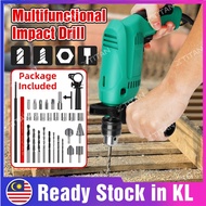 Impact Drill Heavy Duty Hammer Drill Concrete Dinding Simen Drilling Machine Mesin Gerudi Chisel Con