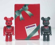 ❤里昂玩具部❤ 全新品 Be@rbrick 2001 Xmas X'mas 聖誕節限定 2款入 Bearbrick