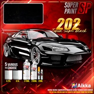 202 Super Black | Toyota Series | 2K Paint Piano Black Cat Bancuh Kereta Motor DIY Hitam Solid Aikka