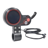 yolandd -เครื่องวัดความเร็วรอบคันเร่ง24V-60V เหมาะสำหรับ Kugoo Skuter Listrik/Ebike (6PIN ปลั๊ก SM) 