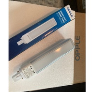 11W LED EcoMax PLC Tube, G24d 2Pin, 6500K Daylight (OPPLE BRAND), Replace PL-C fluorecent tube 26W