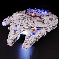 BRIKSMAX Led Lighting Kit for Star Wars Ultimate Millennium Falcon - 75192 Building Blocks Model- No