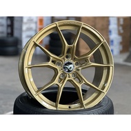 NEW 18X8.5J Hotwheels HW02 Rim (set of 4) Gold 5X112 for VW Golf Audi A3 S3 CLA W177 W176 W118 W117
