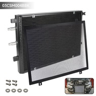 Front Mount Heat Exchanger Radiator For 15-19 BMW M2C M3 M4 F80 F82 F87 S55 3.0L + Cover Competition