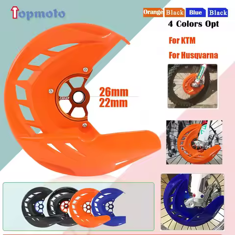 22mm 26mm Front Brake Disc Guard For KTM Husqvarna SX SXF XC XCF EXC EXCF TC FC TE FE 125-530 2015-2