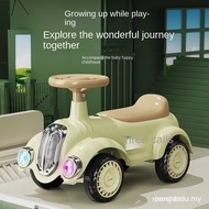 0-3 Years Old Retro Scooter Classic Car Children Scooter Scooter Boys Girls Cars Toy Cars Wholesale 