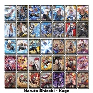 [7-Color Reflective Exclusive] Naruto Card - Kage other villages - 6.3 x 7.9 cm