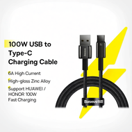 Baseus 100W USB Type C Cable Fast Charging Wire USB-C Charger Data Cord HUAWEI/Honor Compatible