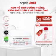 Kem Dưỡng Trắng Se Khít Lỗ Chân Lông Angels Liquid Glutathione + Niacinamide 7Day Whitening Program