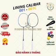 [Worn string - Free bag + wrap] Genuine Lining 3D Calibar 001 - 001C Badminton Racket,