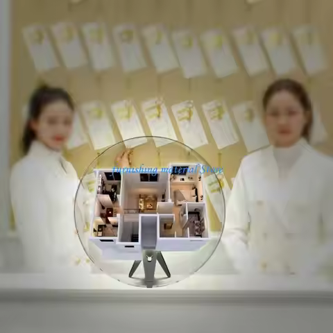 Y5GD 3D Hologram Small Fan LED Advertising Display 3D Hologram Projector with Cover