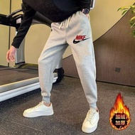 A aHPCW NIKE New Style Heavy Chinese Cotton Sweatpants Men Trendy Ruffian Handsome Printed Sports Ca