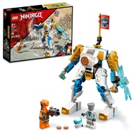 NINJAGO Zane’s Power Up Mech EVO Action Figure with Cobra Snake and Zane Minifigure, 71761 Collectib