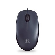 【logitech 羅技】M100r 有線光學滑鼠-黑色