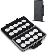 Battery Storage Case for 20 Button Batteries, Battery Compartment for CR2032 CR2025 CR2045 CR2016 CR