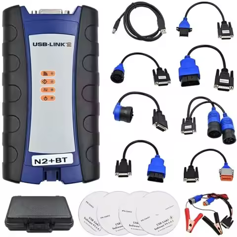 125032 Link 2 Diagnostic Scanner Universal Heavy Duty Diesel Truck Excavator For Nexiq Link 2 Truck 