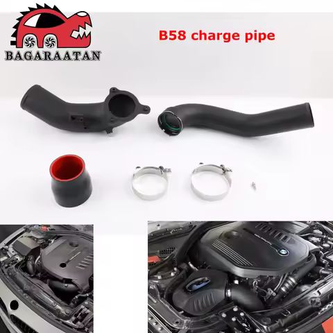 performance B58 Turbo ChargePipe 3 Inch Pipe For BMW 340i F30 G30 G31 G11 3.0 2016-2019 Aluminium In