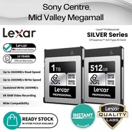Lexar Professional SILVER CFexpress 4.0 Type B Card | up to 3600MB/s Read | up to 3000MB/s Write | 5