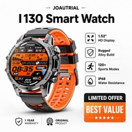 JOAUTRIAL I130 Smart Watch Man Original-Durable Scratch-Resistant Outdoor Sports & Fitness Tracker B