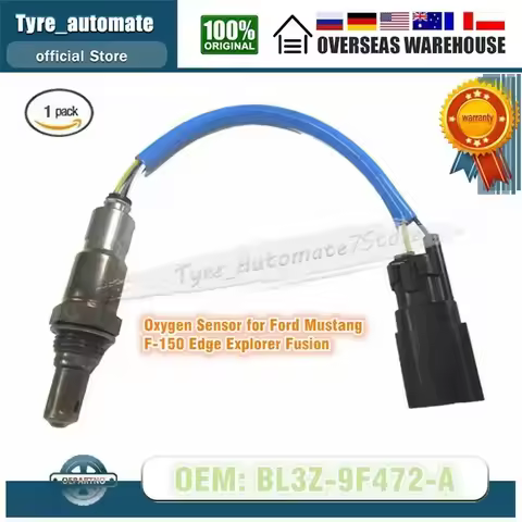 5 Wire Upstream O2 Oxygen Sensor for Ford Mustang F-150 Edge Explorer Fusion 9E5Z9F472D, BL3Z9F472A,