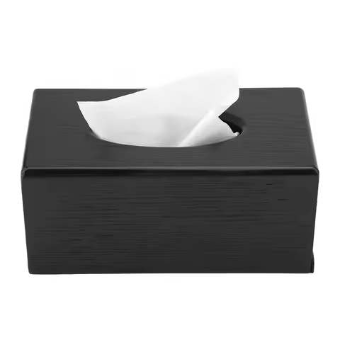Rectangular Tissue Box Natural Elegance Wood Tissue Box 23x12x10.5cm for Living Room Bedroom Kitchen