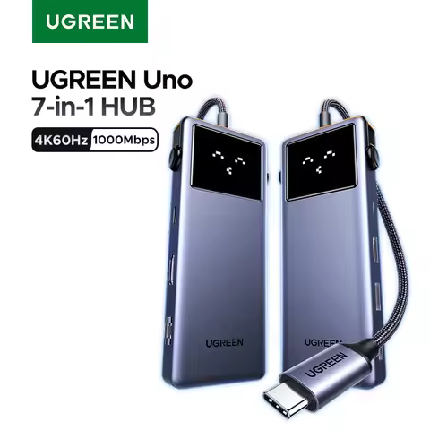 UGREEN USB C HUB Type-C to 4K60Hz HDMI 1000Mbps RJ45 PD100W USB3.0 Splitter for Laptop Accrssories M