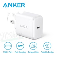 Anker Cốc Sạc Nhanh pd 27w usb c pd 27w - Anker  A2066 Hỗ trợ sạc nhanh tối đa 27W cho 14 15- HSHOP3