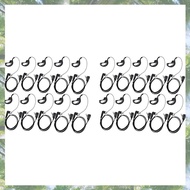 20Pcs G Shape Earpiece Headset PTT with Mic 2 Way Radio CP040 CP200 Walkie Talkie Earphone