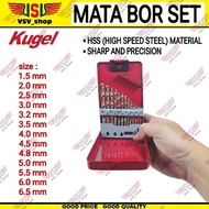 MATA KUGEL Iron Drill Bit Set 13pcs 1.5 - 6.5mm HSS Drill Bit Iron Wood Drill Bit