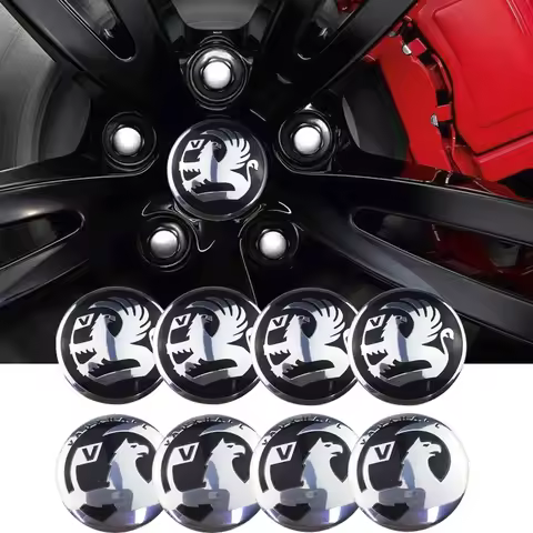 4Pcs 56mm Alloy Car Wheel Center Emblem Tire Hub Sticker for Vauxhall VXR Zafira Vectra Astra Corsa 