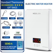 LENODI Pemanas air listrik tanpa tangki shower air panas instan/pemanas pemanas air listrik