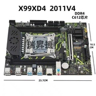Brand New X99XD4 Motherboard with mos Cooling Fan Version Original X99c612 Motherboard Chip Set Desk