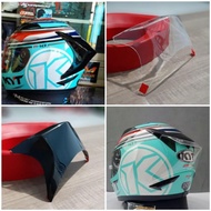 KYT R10 3D spoiler KYT R10 3D spoiler/
