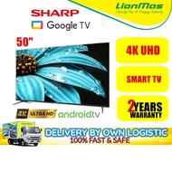 SHARP 50" 4K UHD Android Smart TV