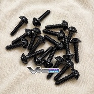Yamaha Titanium Black Series Titanium GR5 Black Body Bolts