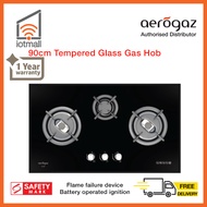 [Local Seller] Aerogaz AZ-933F 90cm Tempered Glass Gas Hob lowest price