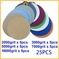 Sand Paper Silicon Carbide Sanding 25pcs Grinding 2000/3000/5000/7000/10000 Grit